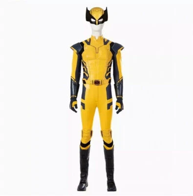 Дэдпул 3 Джеймс Хоулетт Росомаха косплей костюм мужчин Хэллоуин комбинезоны маска - Изображение 1 из 4