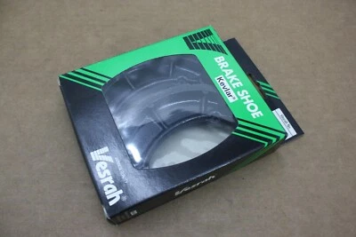 84-92 YAMAHA RIVA XC125 XC180 XC200 GROOVED FRONT BRAKE SHOES VESRAH JAPAN - Image 1 of 4