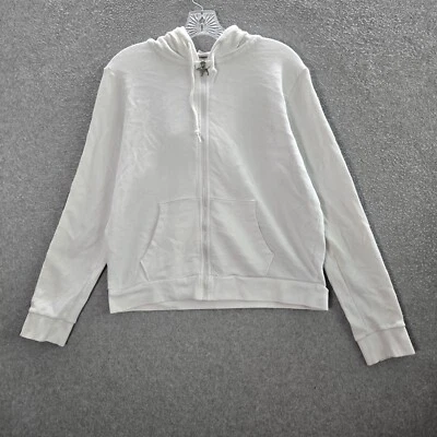 Sudadera Rosa Victorias Secret Mujer Grande Blanca Sudadera con Capucha Estilo Pista Manga Foto 1 de 4