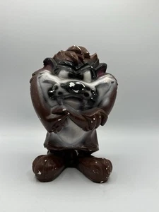 Tasmanian Devil Vintage Chalkware Sparschwein RAR!! Rote Ohren / handbemalt - Bild 1 von 16