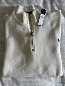 Ralph Lauren Polo 1/4 Zip Mock Neck Sweater Big & Tall Men’s 4XB New W/Tags - Picture 1 of 8