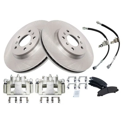 Brake Pad & Rotor Kit Semi-Metallic Fits 2006-2011 Buick Lucerne - Image 1 of 4