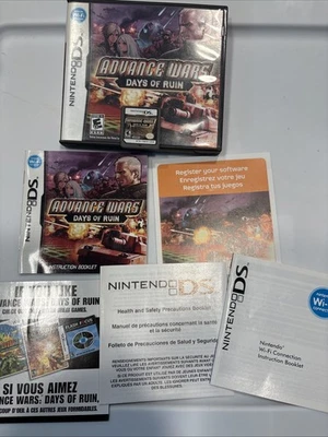 Advance Wars: Days of Ruin Complete CIB (Nintendo DS, 2008) + Inserts - Image 1 of 4