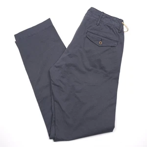 RRL Ralph Lauren Blue Trim Cut Officer Twill Chino Pants Mens Size 34 X 32 - Picture 1 of 13