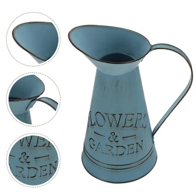 1 STÜCK Antike Hausvase Dekoration Garten Blumenarrangement Topf Desktop Vase - Bild 1 von 4