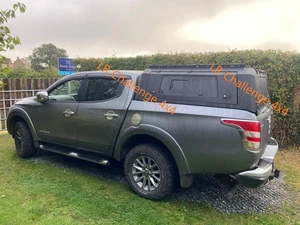 Heavy duty rear canopy hardtop to fit L200 5 6 series 2015 - 2024 Glass Windows - Picture 1 of 20