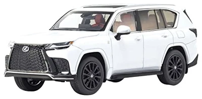 Kyosho 1/43 Lexus LX600 F SPORT White Nova LHD Diecast Model KS03909FW Japan - Immagine 1 di 4