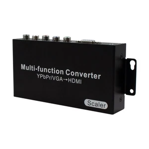 YPbPr/VGA zu HDMI Konverter mit Audio Scaler Funktion bis 1080P60Hz für PC... - Bild 1 von 9