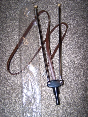 ТВ-антенна выдвижная кроличьи уши комнатная винтажная новая никогда не использовалась! - Изображение 1 из 3