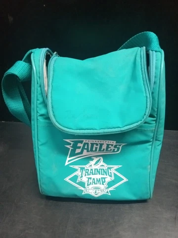 VINTAGE PHILADELPHIA EAGLES TRAINING CAMP LunchBox Lunch Bag Lehigh Valley Nfl Cover