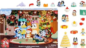 Bluey's Family Christmas Advent Calendar 2023 Pack NEW 24 Gifts Bluey NEW SEALED - Picture 1 of 5