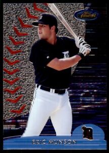 2000 Topps Finest Eric Munson Baseball Cards #99