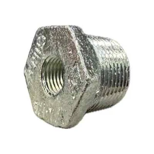 BMI 3/4" x 1/4" Galvanized Reducing Bushing, UL/FM Lead-Free - Picture 1 of 2