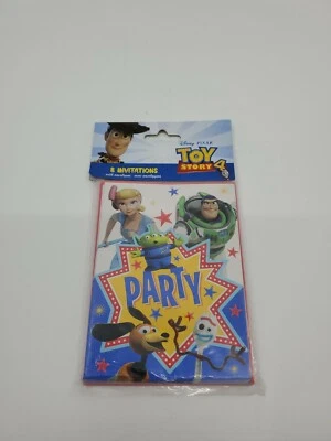 TOY STORY 4 INVITACIONES (8) ~ Suministros para fiestas de cumpleaños Papelería Invitaciones Tarjetas  Foto 1 de 2