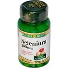 Nature's Bounty Selenium 200mcg Prostate & Immune Health Support Tablets 100 ct