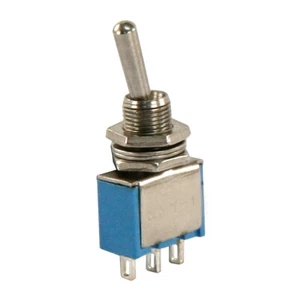 micro Kippschalter, 1 pol UM, 2 Stellungen (EIN/EIN) 250VAC/3A - Bild 1 von 1