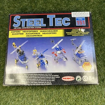 Vintage Remco Steel Tec Construction System - Airplanes - #7085 NEW - Image 1 of 4