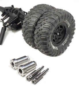AXIAL SCX10 - Exklusives Montageset für Zwillingsreifen - Walker Evans Felgen - Bild 1 von 9