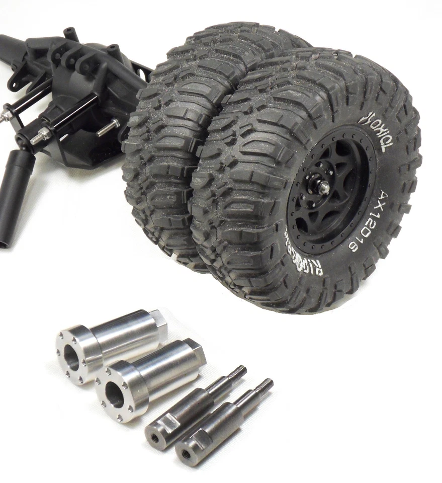 AXIAL SCX10 - Exklusives Montageset für Zwillingsreifen - Walker Evans Felgen - Bild 1 von 4