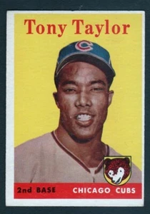1958 Topps #411 Tony Taylor (ex) - Picture 1 of 2