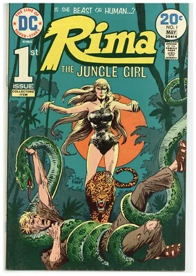 Rima the Jungle Girl  # 1   NEAR MINT   May 1974   Origin part 1   See photos - Image 1 of 2