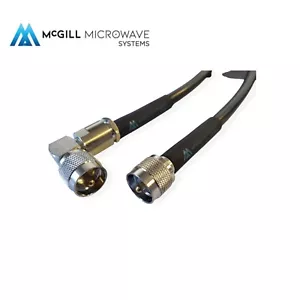 UHF Male Right angle to UHF male PL259 Cable RG213 Tinned Copper-LOWEST LOSS - Picture 1 of 4