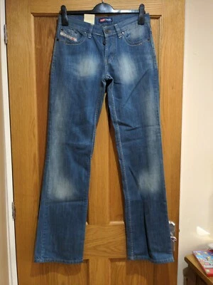 BNWT Tags New Womens Jeans Diesel Size 10 Bootcut L32 Blue Jeans  comfy 19.99p  - Image 1 of 4