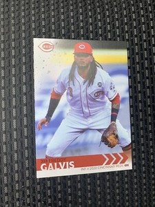 2020 Kahns Baseball Trading Card Cincinnati Reds Team Issued Freddy Galvis