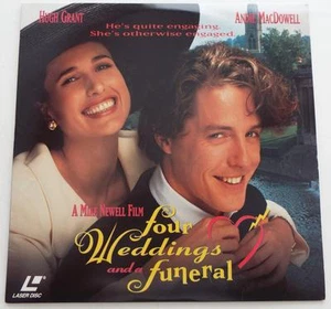 Vier Hochzeit And A Funeral Hugh Grant Andie Macdowell Laserdisc - Bild 1 von 1