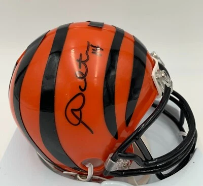 Mini capacete ANDY DALTON assinado/autografado CINCINNATI BENGALS Riddell VSR4 - PSA - Imagem 1 de 4