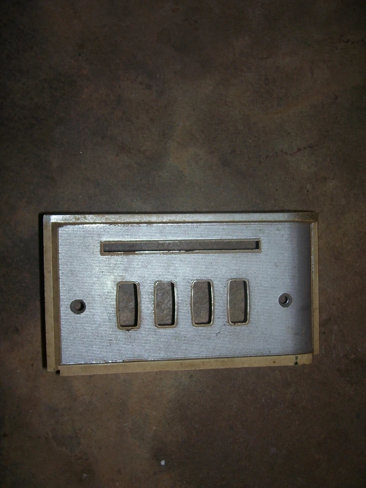 Dodge Polara 330 440 1964 calefacción botón pulsador bisel ¿otros? Foto 1 de 1