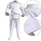 Karate Uniform leichtgewichtig Erwachsene Karate Top-Hose Set weißer Gürtel enthalten Neu ohne Etikett