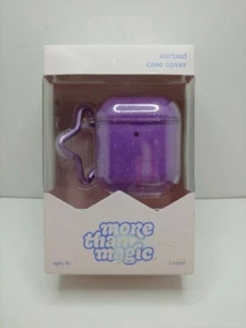 More Than Magic Hardshell Earbud Case Cover for Airpods - Glitter Purple - Picture 1 of 1