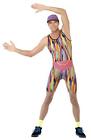 Smiffys Aerobics Instructor Costume, Multi-Coloured (Size L)