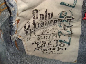 POLO RALPH LAUREN JEANS HOMBRE RECTO SLIM FIT 018 TALLA 35 X 32 ¡GENIAL! - Imagen 1 de 16