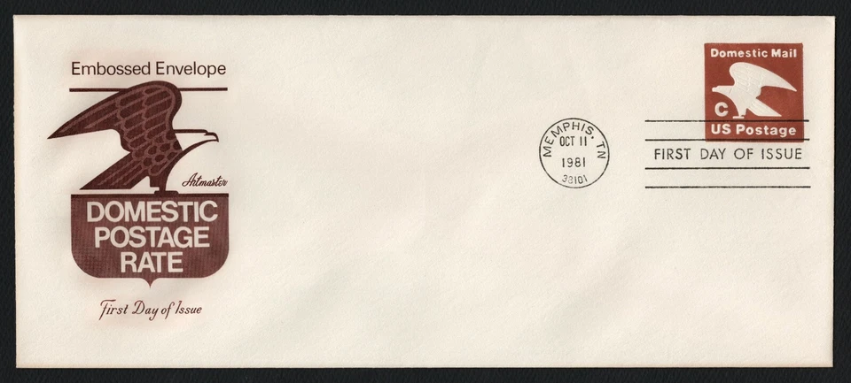 #U594 'C' Eagle, Artmaster #10 FDC **ANY 5=FREE SHIPPING** - Image 1 of 1