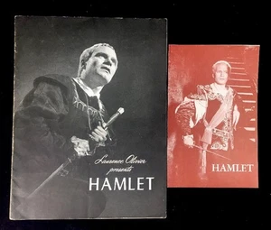 Programa de películas vintage de los años 60 Laurence Olivier presenta Hamlet Playbill - Imagen 1 de 11