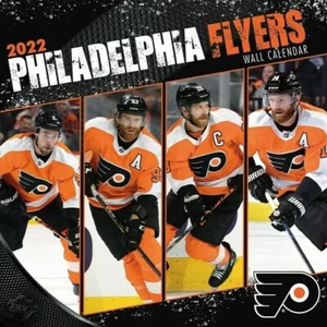 Philadelphia Flyers 2022 WALL CALENDAR Official NHL NHLPA New in Shrink Wrap - Picture 1 of 2