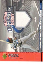 2002 Upper Deck All-Star Home Run Derby Jerseys Sammy Sosa #AS-SS2