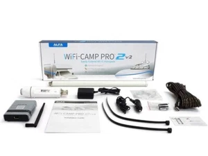 Kit Range Extender ALFA Network WiFi CampPro 2v2 WiFi/Internet per camper e barca - Foto 1 di 7