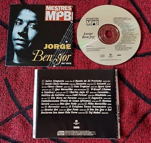JORGE BEN JOR ** Ao Vivo (Mestres Da MPB) ** 1993 BRAZIL CD - Picture 1 of 1