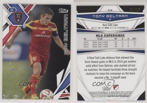 2015 Topps MLS Black /10 Tony Beltran #114