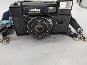 VTG Konica C35 AF2 Point & Shoot 35mm Film Camera 38mm F2.8 Untested, READ r3 - Picture 1 of 7