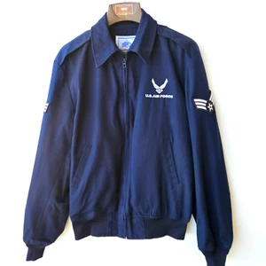 DSCP Wings Collection U.S. Air Force Mens Jacket Size 42XL Blue Full Zip - Picture 1 of 5