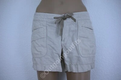 Pantalones cortos para mujer The North Face mezcla de lino 4 bolsillos con cordón talla 4 Foto 1 de 4