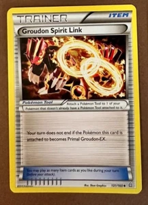 Pokémon TCG Trainer Item Groudon Spirit Link 131/160 2015 XY Primal Clash LP - Bild 1 von 2
