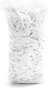 Friendly Loom | Lotta Loops - 7” Traditional-Sized White Potholder Weaving Loops - Picture 1 of 1