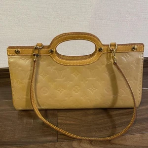Louis Vuitton Vernis Roxbury Drive, Shoulder Bag, 2way bag, Beige, Good product - Picture 1 of 12