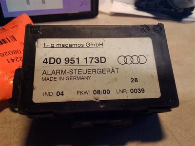 Chassis ECM Theft-locking Left Hand Rear Seat Fits 01-05 AUDI ALLROAD 165015 - Image 1 of 4