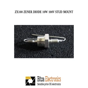 ZX100- 100V 10W Stud Mount Zener Diode Metal Package - Picture 1 of 1
